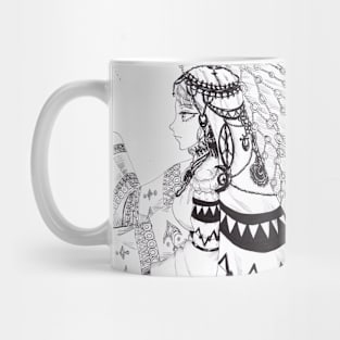 Tribal Ceremony Mug